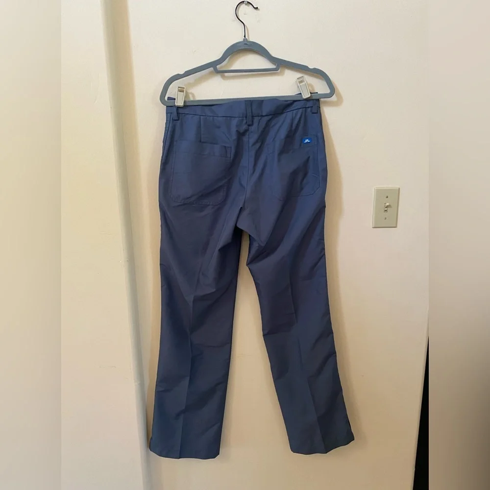 J.Lindeberg Men’s Blue Rain Pants Waterproof Regular Fit Size 30 32